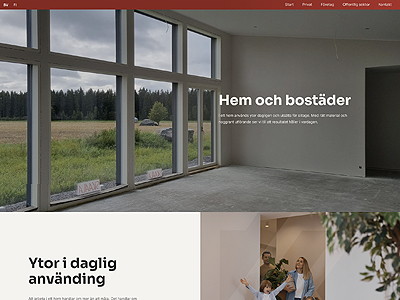 Webbsida Hemsida WordPress Optimerad Pris Webbdesign Kents Måleritjänst